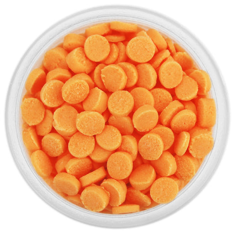APRICOT ORANGE CONFETTI DOT SPRINKLES
