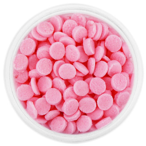 LIGHT PINK CONFETTI DOT SPRINKLES