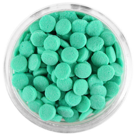 MINT GREEN CONFETTI DOT SPRINKLES