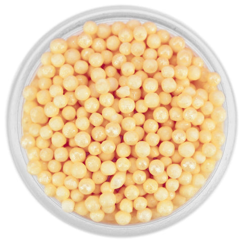 NATURAL BUTTER YELLOW NONPAREILS