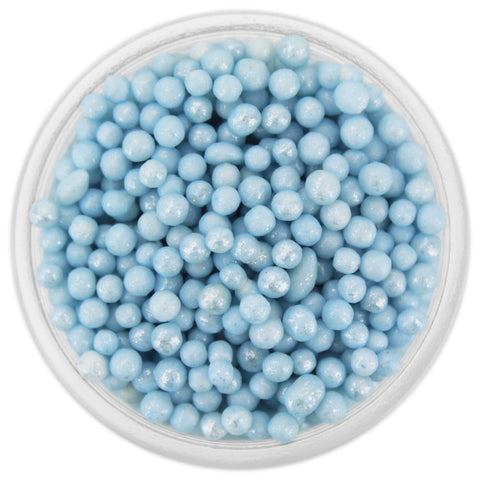 NATURAL LIGHT BLUE NONPAREILS