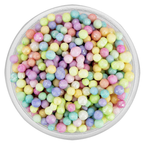NATURAL PASTEL RAINBOW NONPAREILS